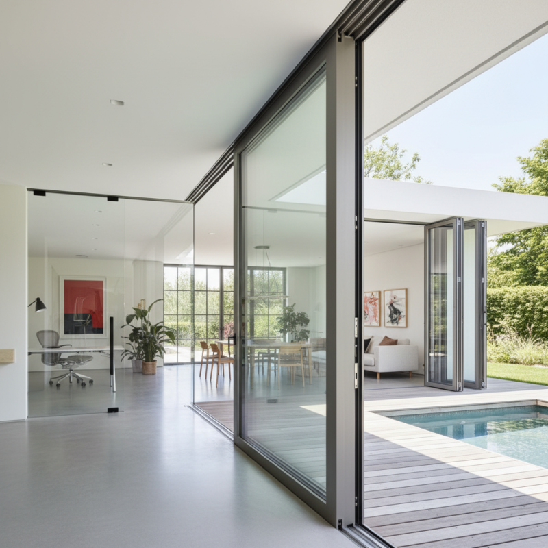 Top Types of Glass Doors for Modern Homes and Offices?