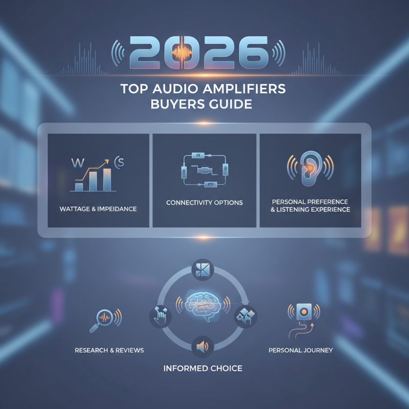 2026 Top Audio Amplifiers Buyers Guide and Recommendations?