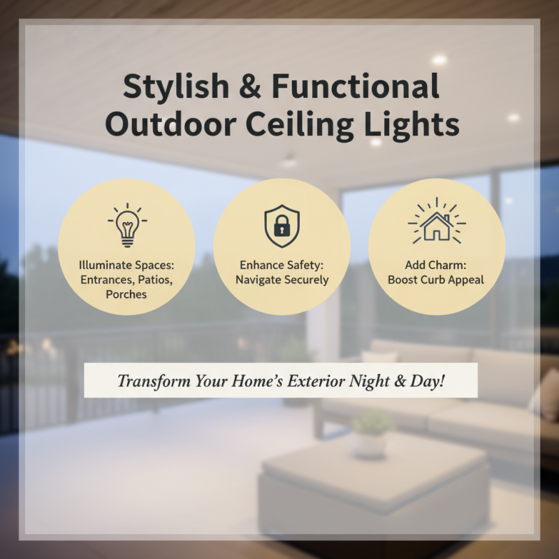 Top 10 Outdoor Ceiling Light Designs for Your Home?