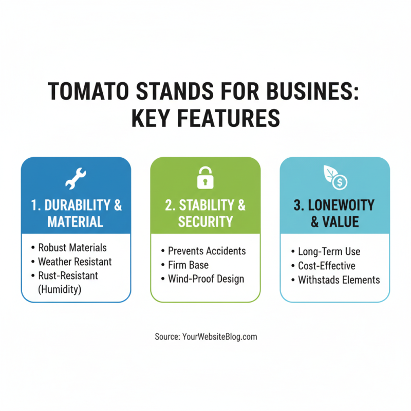 How to Choose the Best Tomato Stands for Your Business?