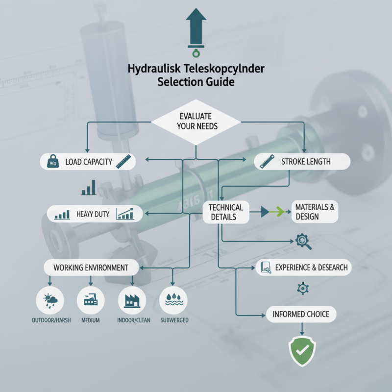 How to Choose the Right Hydraulisk Teleskopcylinder for Your Needs?
