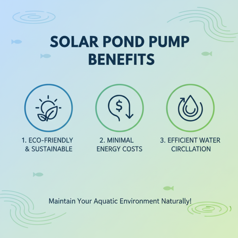 Top Solar Pond Pumps for Efficient Water Circulation and Aquatic Life Care?