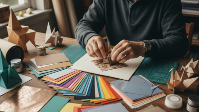 2026 Best Folding Paper Types for Art Crafts and Projects?