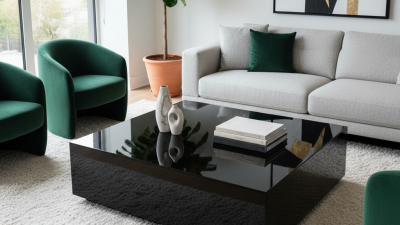 Modern High Gloss Black Coffee Table Buying Guide for Global Shoppers?