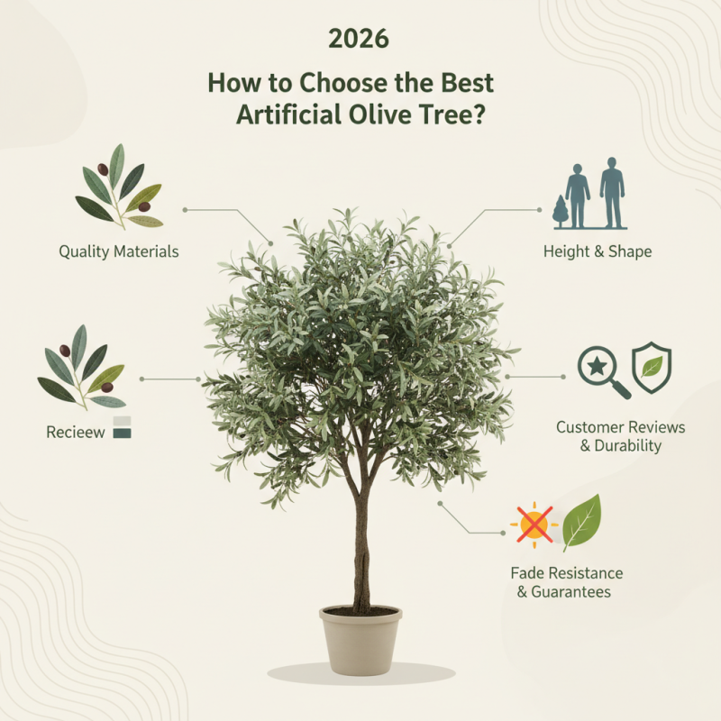 2026 How to Choose the Best Large Artificial Olive Tree?