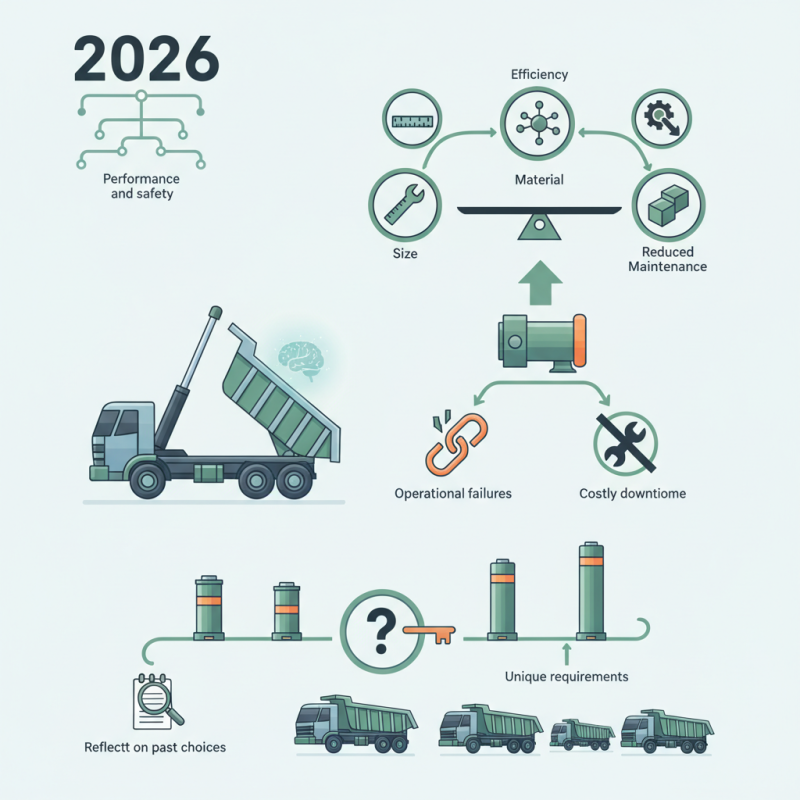 2026 How to Choose the Best Hydraulik Cylinder For Dump Truck?