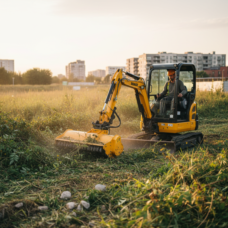 Why Choose a Mini Ex Flail Mower for Your Landscaping Needs?