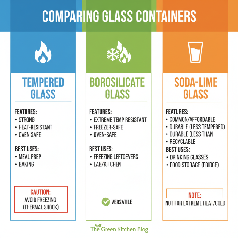 How to Choose the Best Glass Containers for Your Needs?