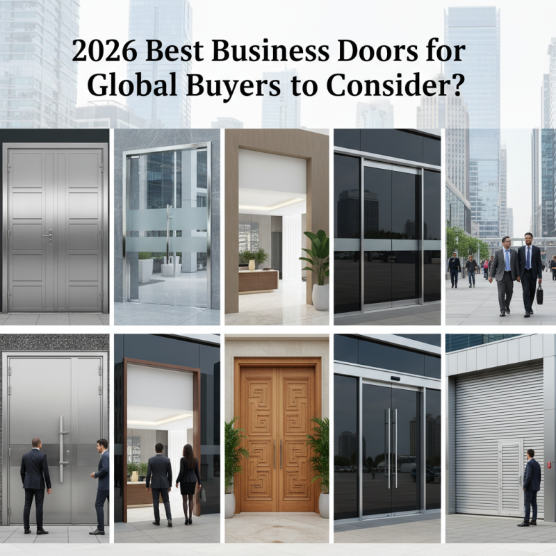 2026 Best Business Doors for Global Buyers to Consider?