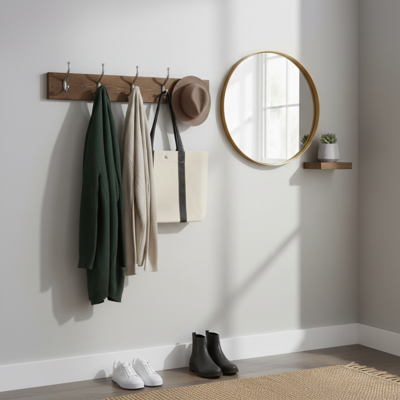 Top 10 Benefits of Wall Mounted Entryway Coat Racks?