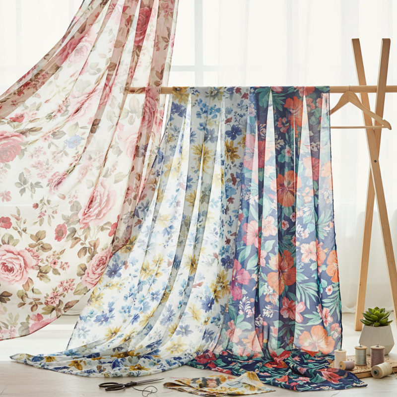 Top Georgette Floral Print Fabric Trends for Global Buyers?