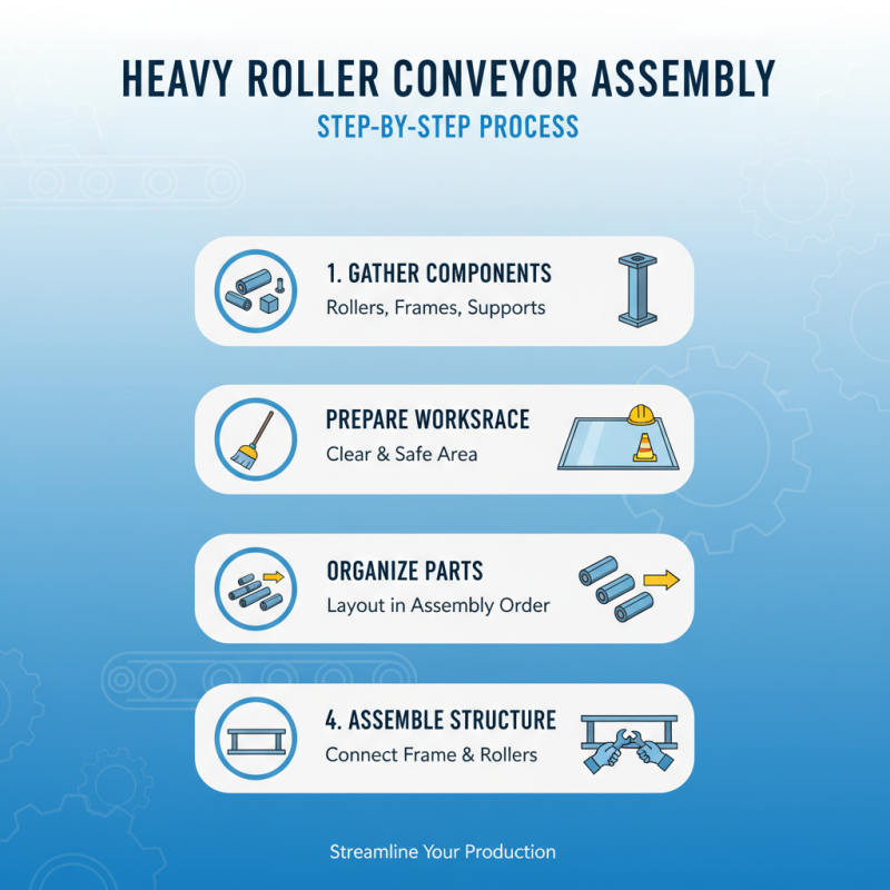 How to Assemble a Heavy Roller Conveyor Assembly Line?
