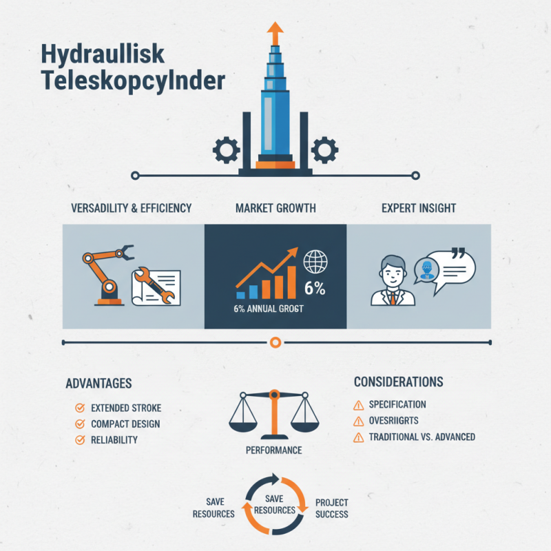 Why Choose Hydraulisk Teleskopcylinder for Your Projects?