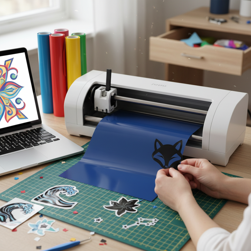 How to Create Stunning Vinyl Cut Stickers at Home?