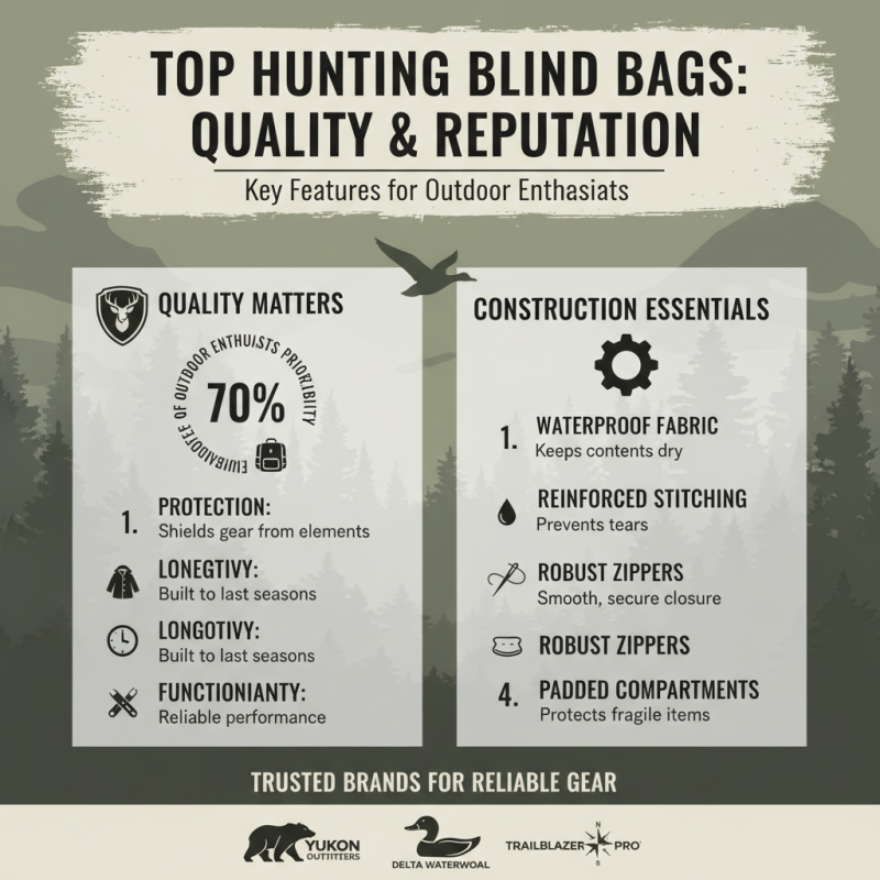 Best Hunting Blind Bags for Every Outdoor Enthusiast?