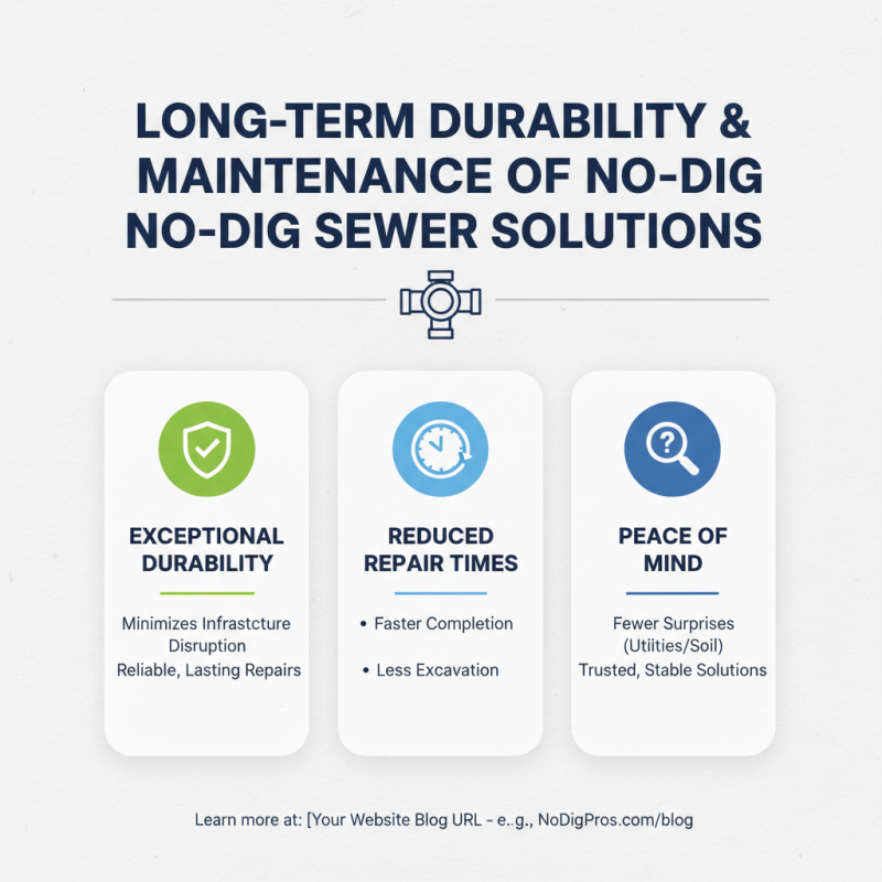 Top 10 Benefits of No Dig Sewer Repair in China?