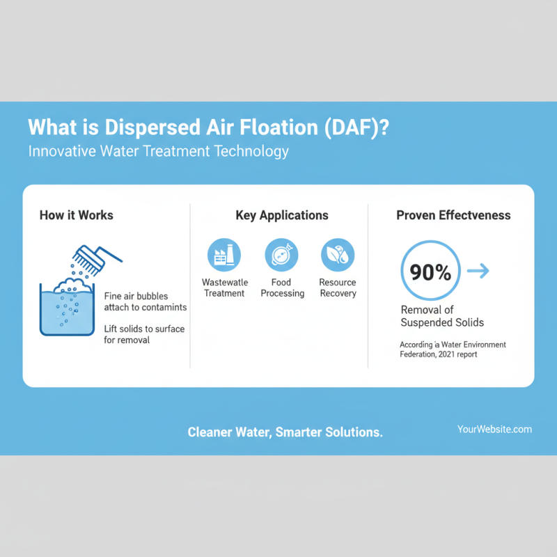 What is Dispersed Air Flotation and How Does It Work?
