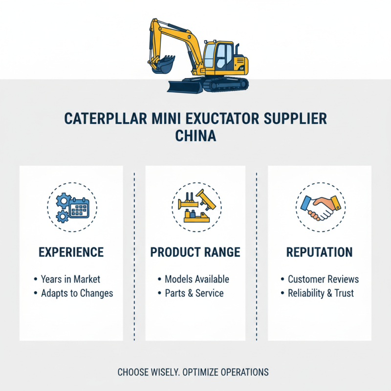 China Top Caterpillar Mini Excavator Supplier for Your Needs?