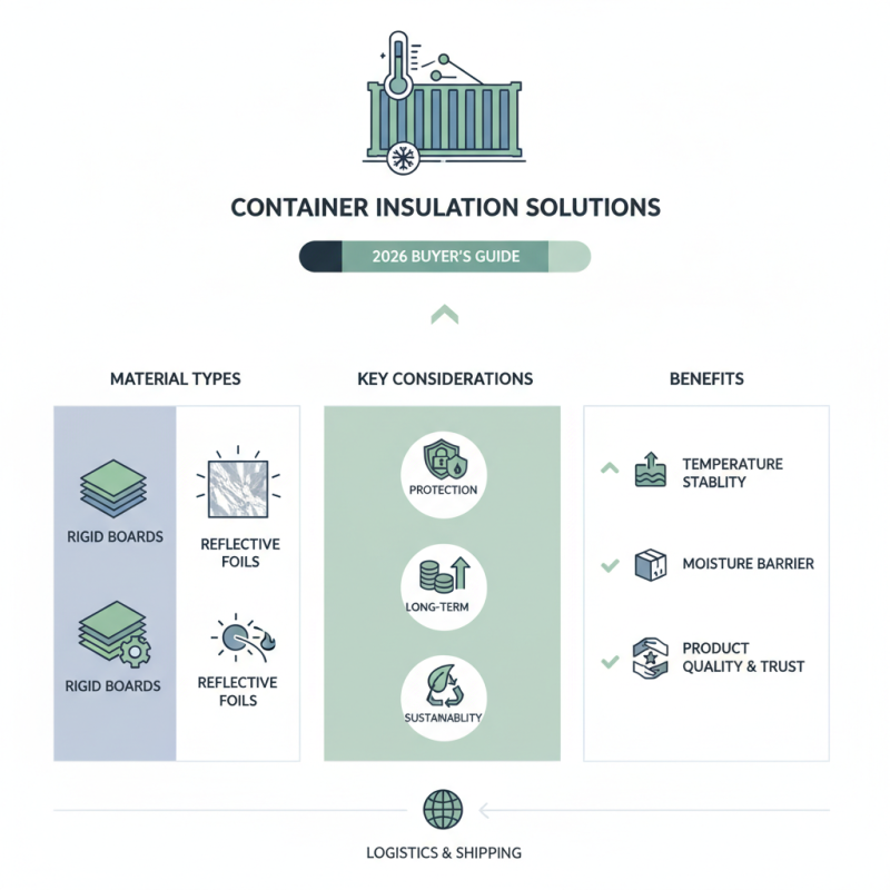 Top Container Insulation Solutions for 2026 Buyers Guide?
