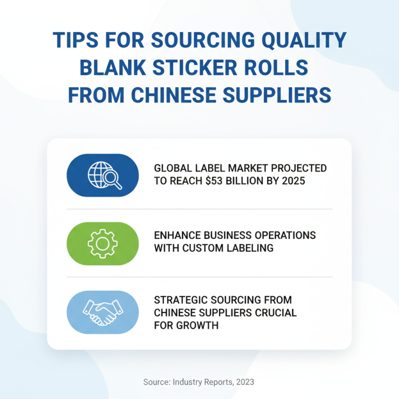 Top Suppliers for Blank Sticker Rolls in China to Boost Your Business?