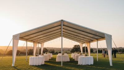 How to Choose Canopy with Dual-Sided Flat Panels for Events?