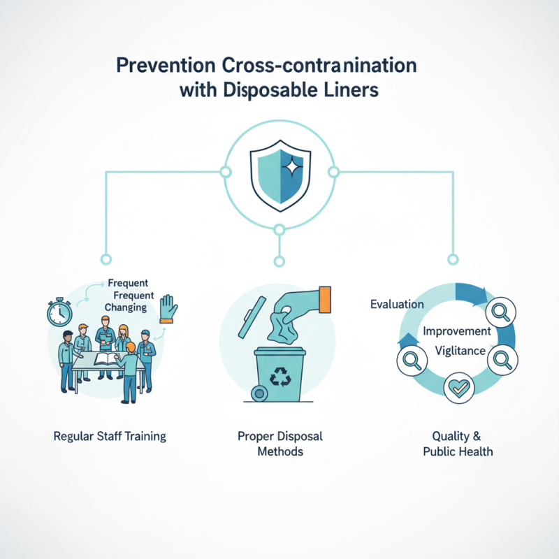 How to effectively prevent cross-contamination with disposable liners?