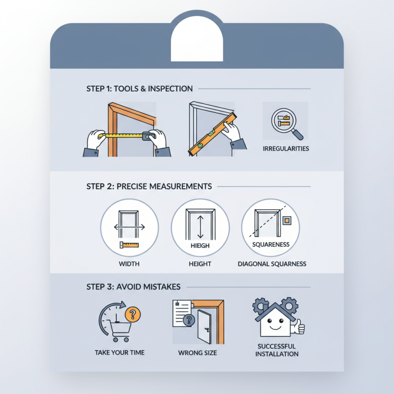 How to Measure Your Door Frame for a DIY Replacement Guide?