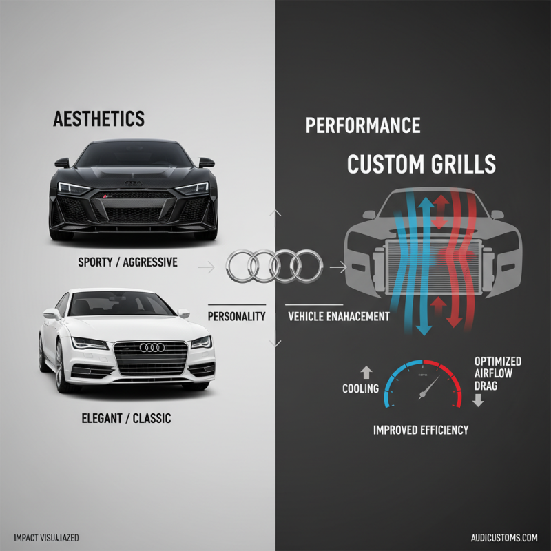 China Top Front Grill Audi Customization Trends and Popular Styles?