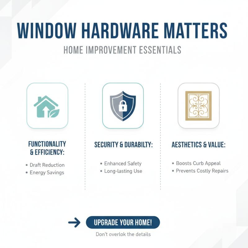 China Best Window Hardware Options for Your Home Improvements?