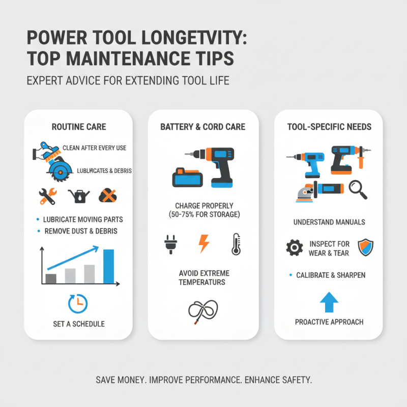 Top Tips on Maintaining Power Tools for Longevity?
