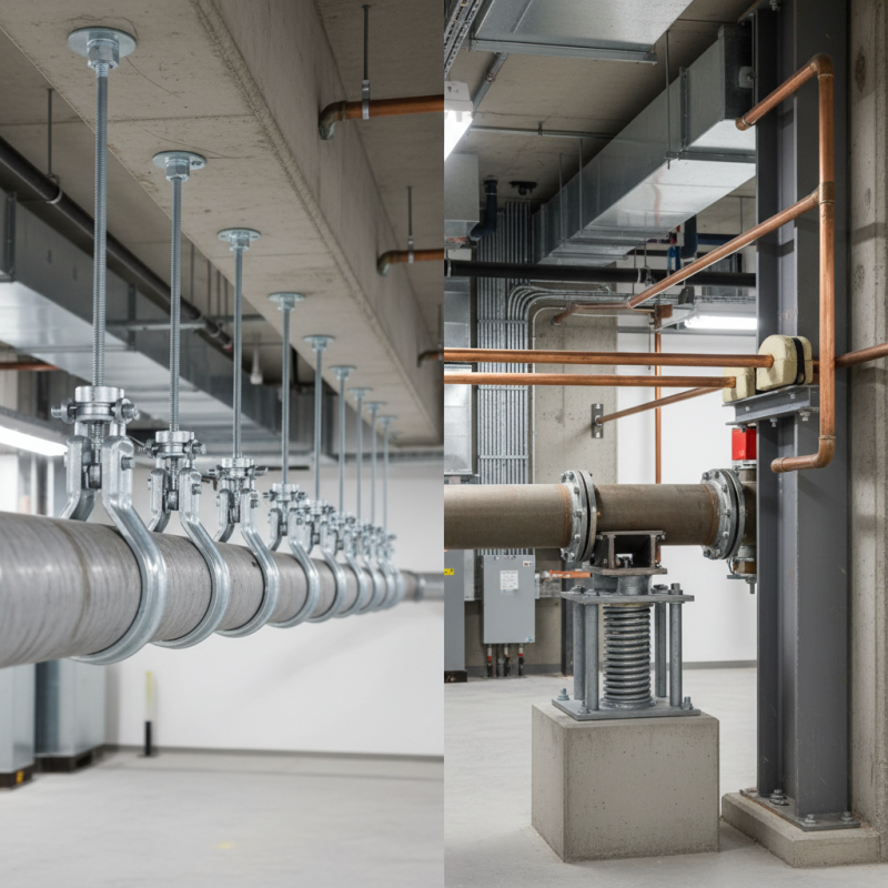 What is the Difference Between Pipe Hanger and Support?