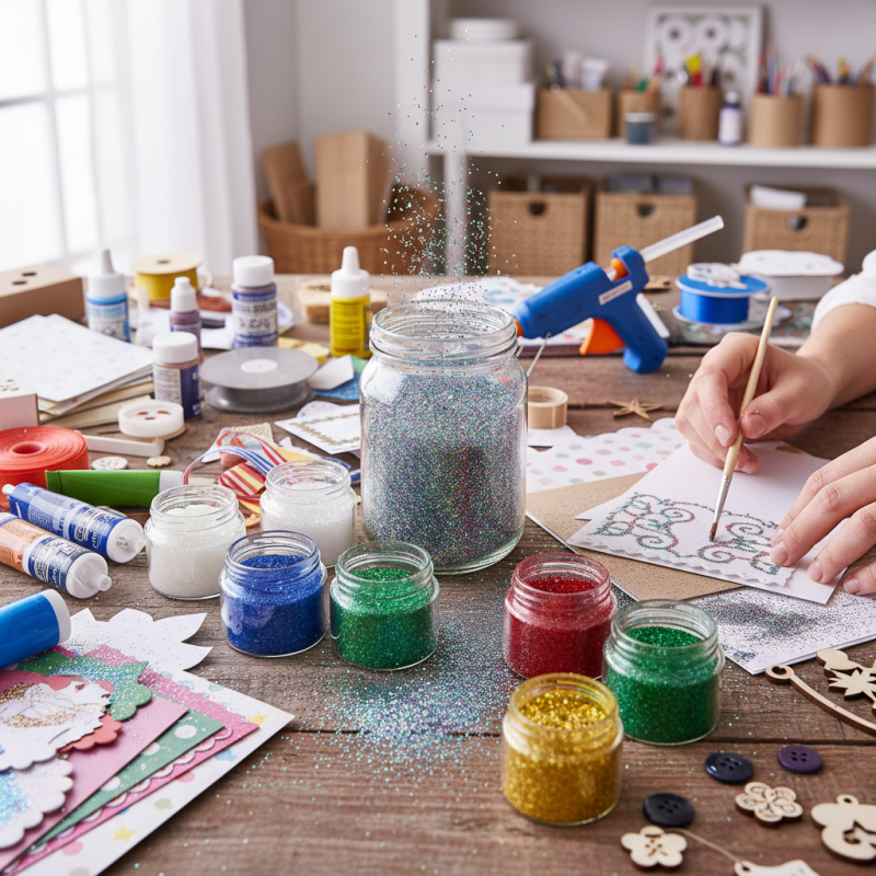 Glitter Powder for Craft Projects Where to Buy?