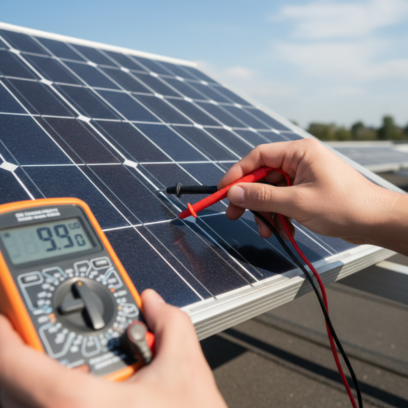 China Top 10 Ways to Test a Solar Panel with a Multimeter?