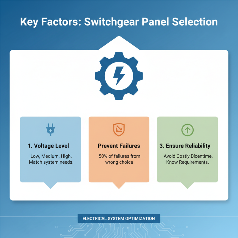 How to Choose the Right Switchgear Panel for Your Electrical System?