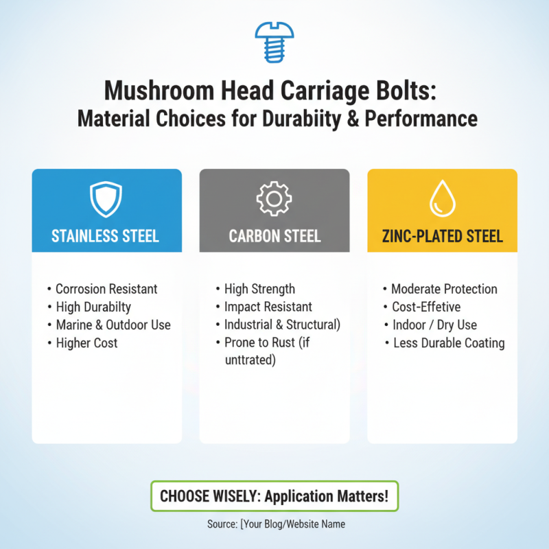 10 Essential Tips for Choosing the Right Mushroom Head Carriage Bolt