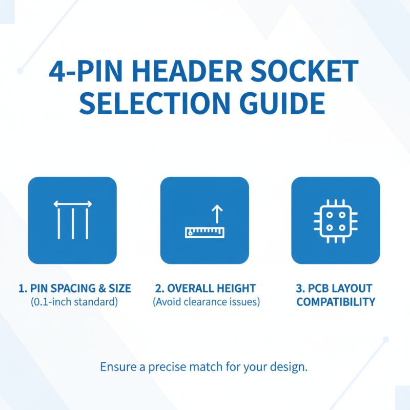Discover the Best 4 Pin Header Socket for Your Needs?