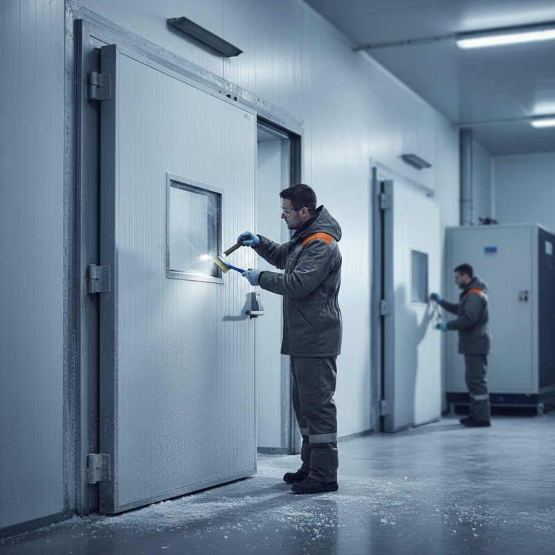 How to Maintain Cold Storage Doors to Prevent Icing Issues?