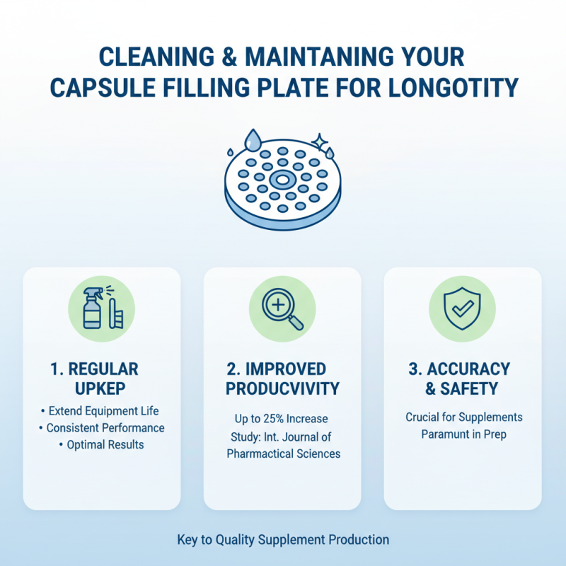 How to Use a Capsule Filling Plate for Efficient Supplement Preparation?