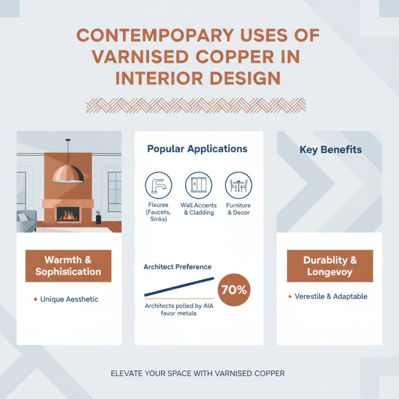 Top Varnished Copper Uses in Modern Design and Craftsmanship?