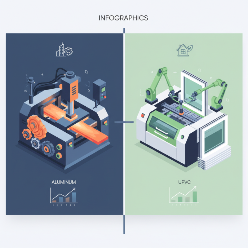 Difference Between Aluminum and UPVC Processing Machines?