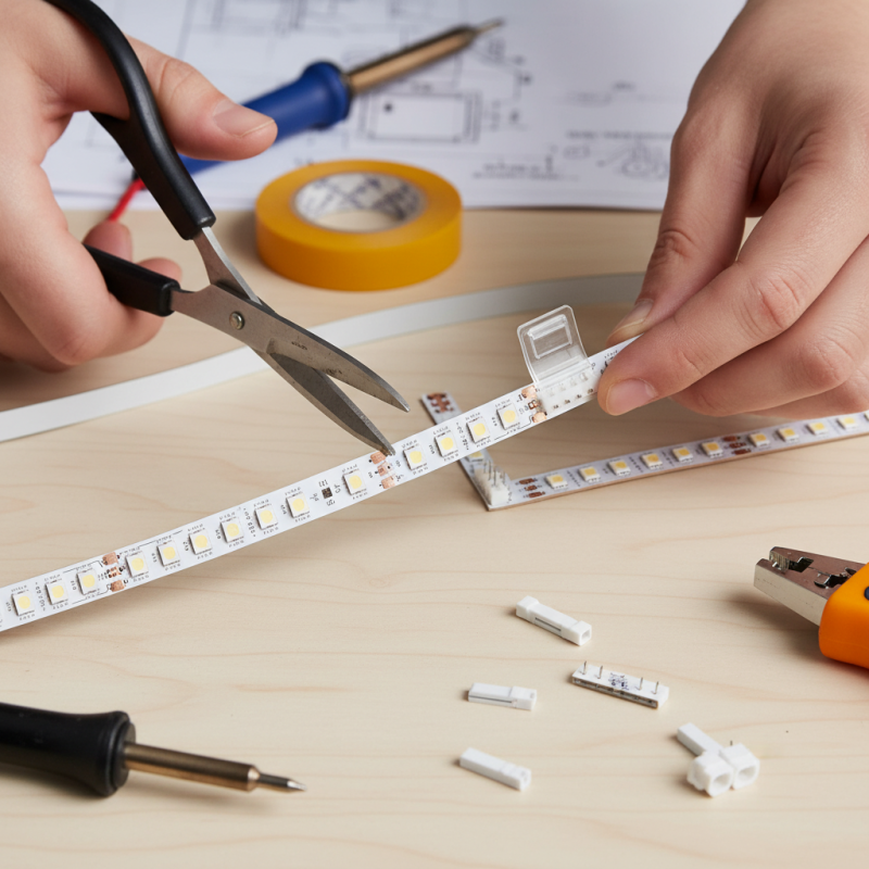 How to Cut and Connect LED Strip Lights for Best Results?