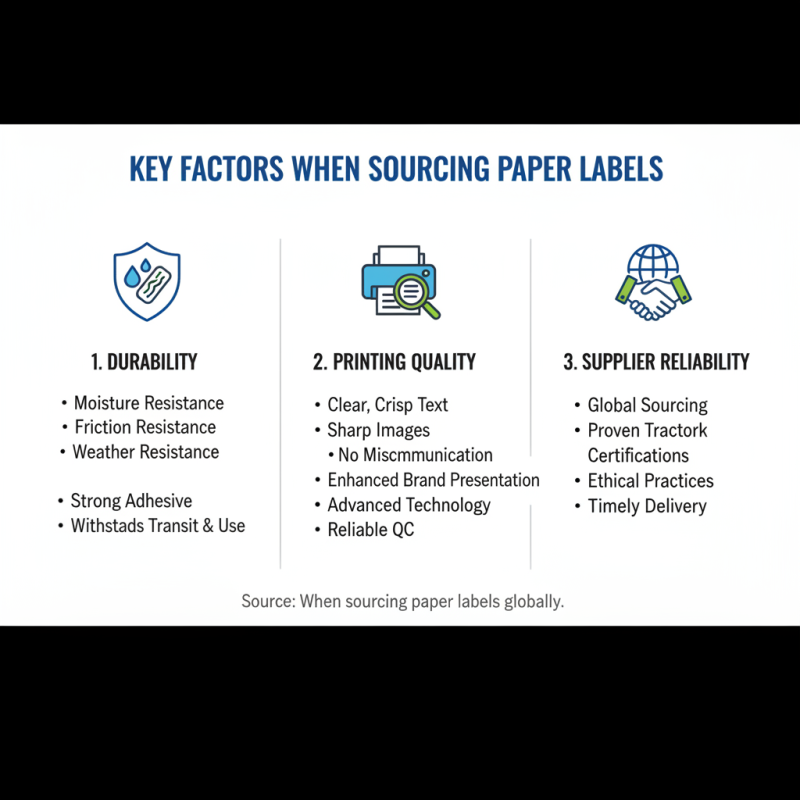 Top 10 Paper Label Options for Global Sourcing Needs?