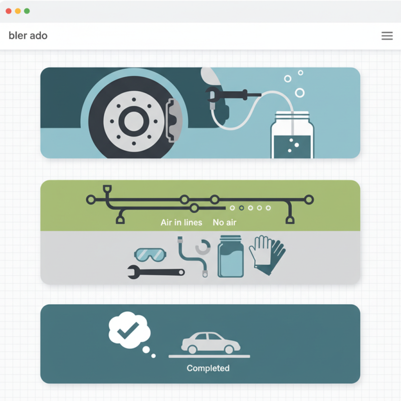 How to Bleed Brakes by Yourself for Safe Driving?