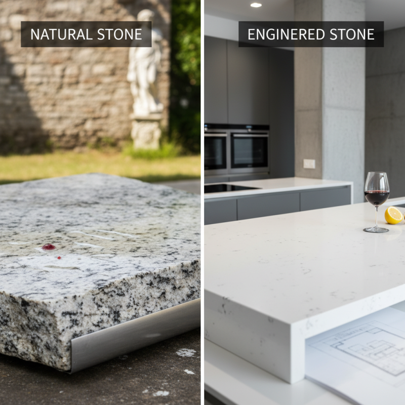 Engineered vs Natural Stone Which is Better for Your Project?