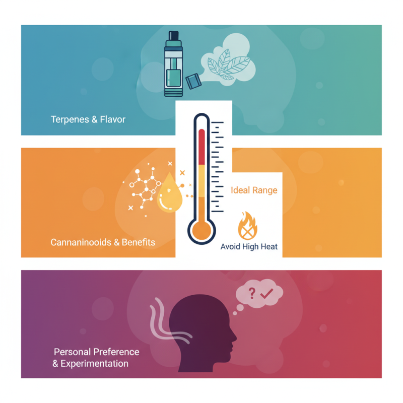 What is the Ideal Temperature for Vaping CBD Oil?