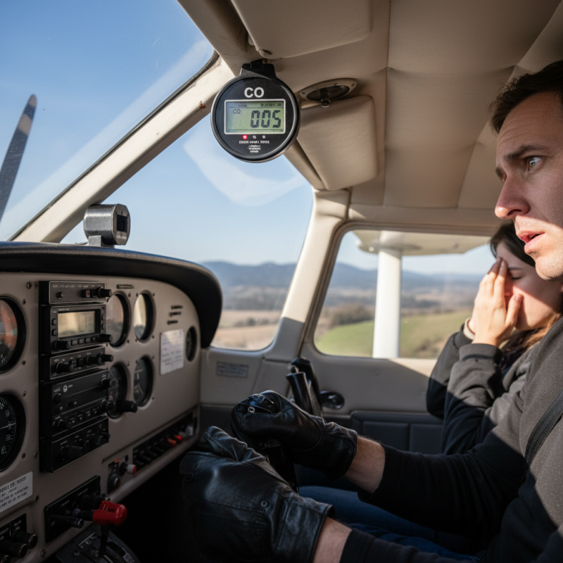 Why is a CO Detector Essential for Light Aircraft Safety?