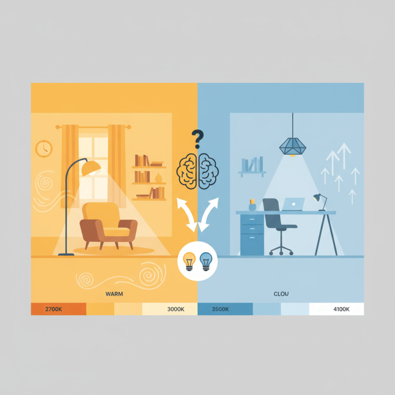 Why Choose Warm White or Cool White for Indoor Lighting?