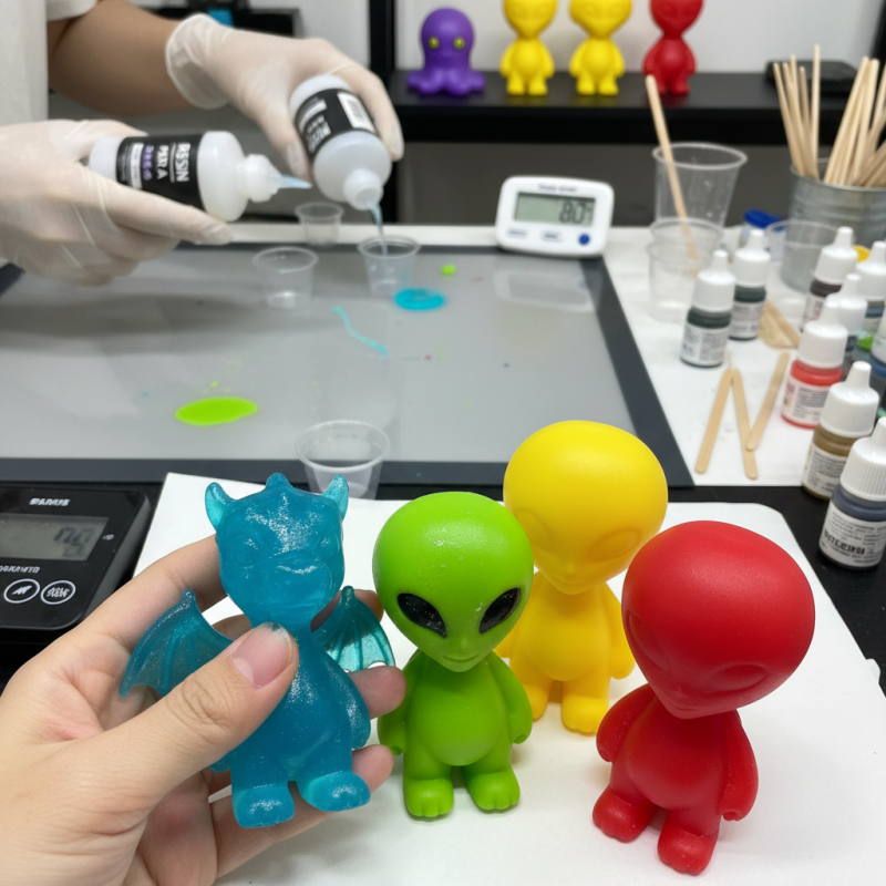 Why is Your Custom Resin Toy Sticky and How to Fix It?