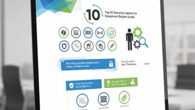 Top 10 Security Labels For Equipment Buyers Guide?