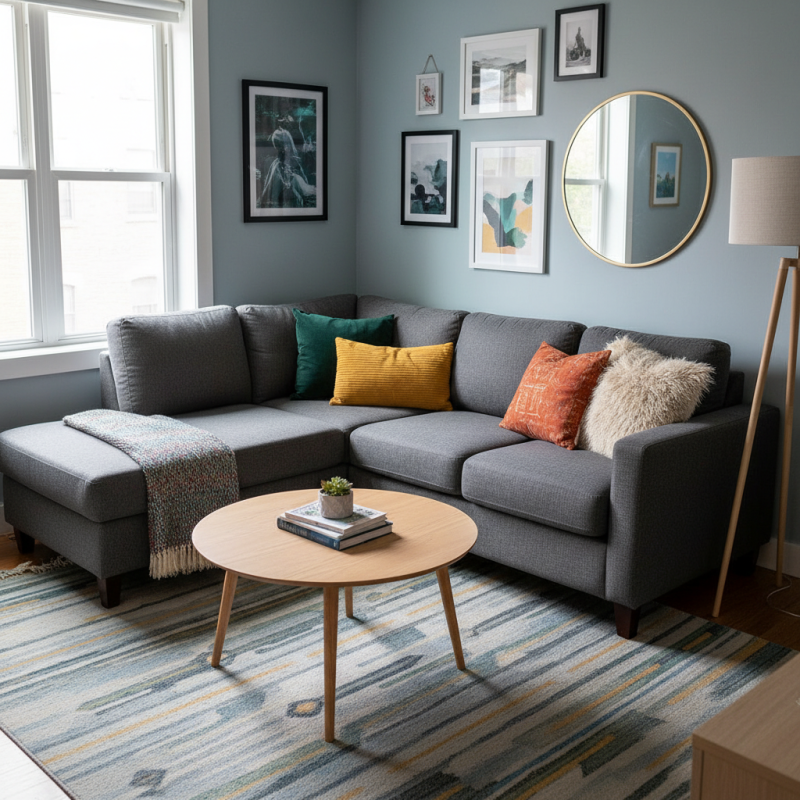 How to Arrange a Sectional Sofa in a Small Living Room Tips